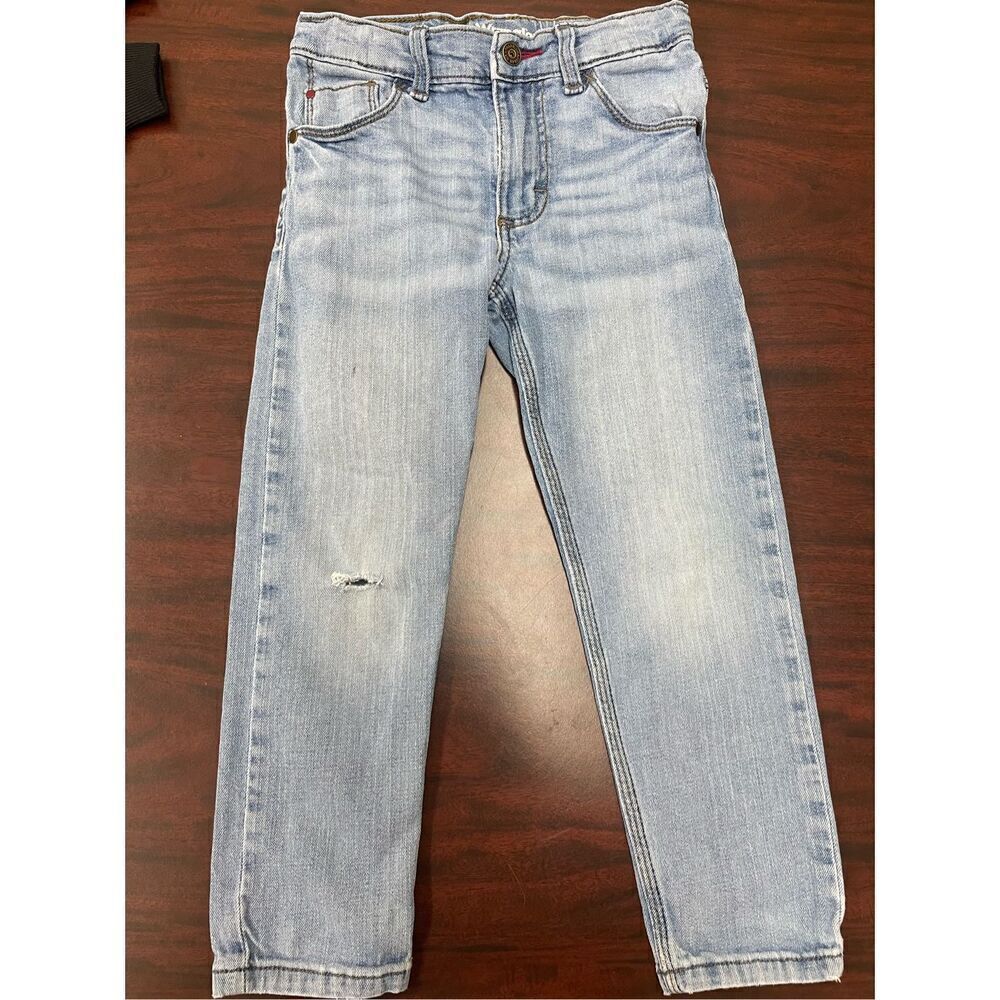 Wrangler Boys Regular Taper Denim Jeans Size 6 Regular